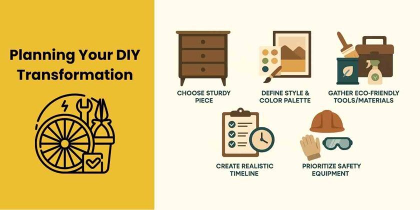 Creative Ideas For Upcycling Old Furniture Pieces