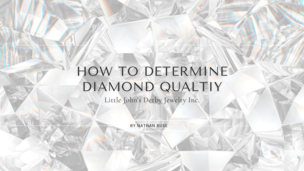 How To Evaluate The Quality Of Diamonds In Jewelry
