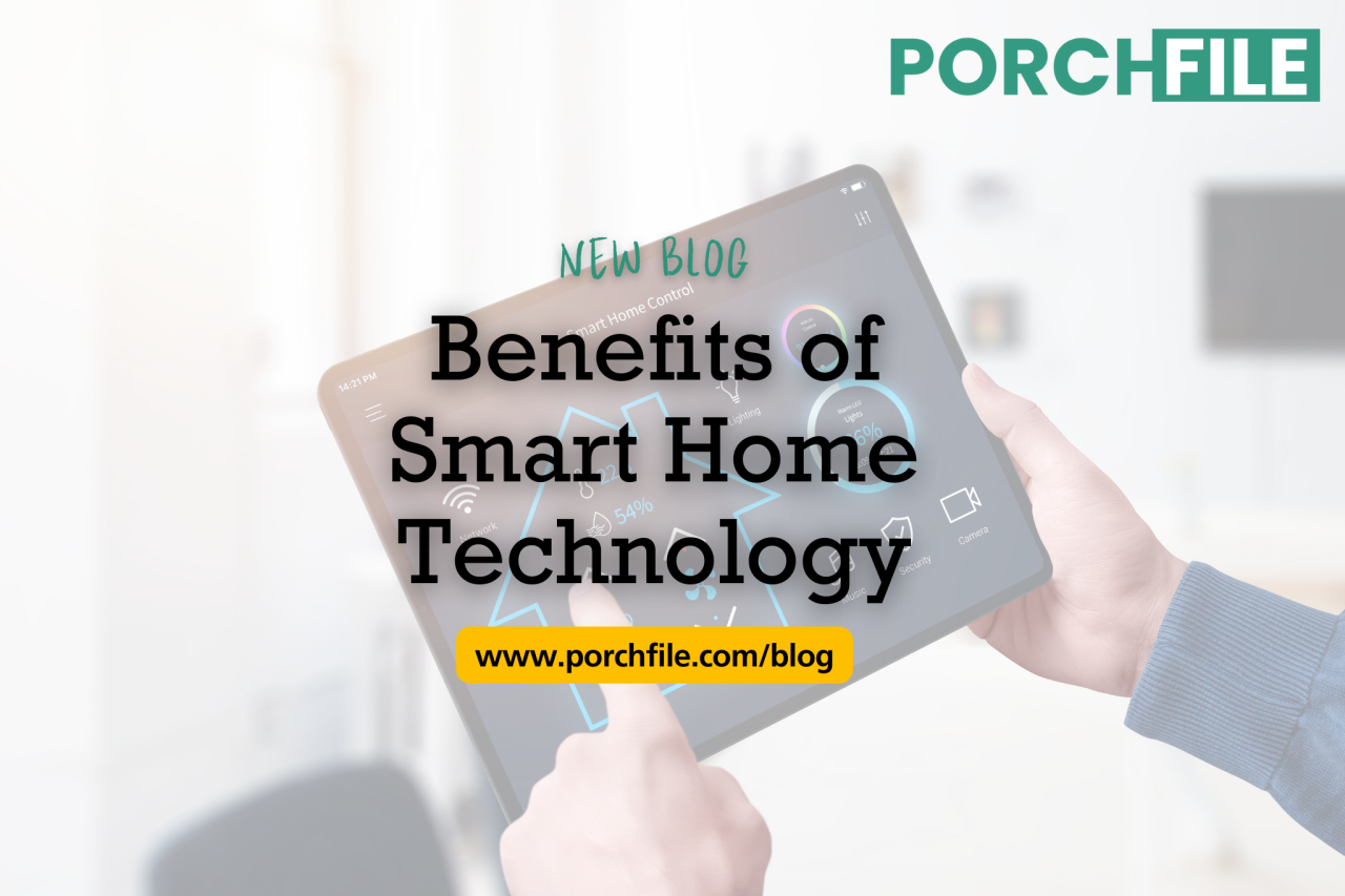 Benefits of Smart Home Technology – PorchFile